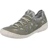 Rieker Slip on bleu cobalt / vert / baie / blanc