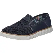 Rieker Chaussure basse beige / bleu foncé / blanc
