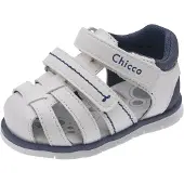 Chicco Chaussures ouvertes 'Falco' bleu foncé / blanc