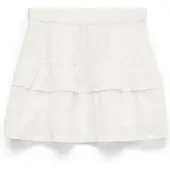Vero Moda Jupe 'VMTrine' blanc