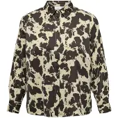 ONLY Chemisier 'CARColacow' greige / noir