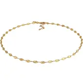 Elli PREMIUM Chaîne 'Valentino' or