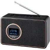 Albrecht DR 750 radio numérique noir-rosegold