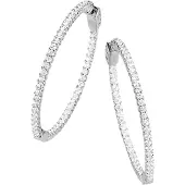 Giorgio Martello Milano Boucles d'oreilles argent / transparent