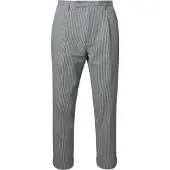 Pierre Cardin Pantalon 'Franck' émeraude / blanc