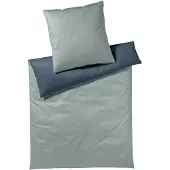 JOOP! Housse de couette bleu marine / menthe