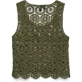Vero Moda Tops en tricot 'VMELSA' olive