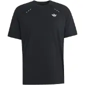 Adidas T-Shirt 'ESSENTIALS' noir / blanc