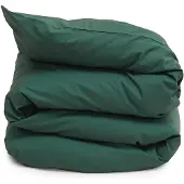 Erlich Textil Housse de couette 'Finn' vert foncé