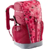 Vaude Sac à dos 'Puck 10' gris / rose / canneberge / noir