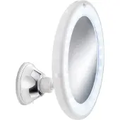 Kleine wolke Miroir cosmétique Flexy avec LED et grossissement 5x, blanc, 10462916