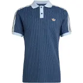 Adidas Originals Waffle Short Sleeve Polo Bleu M Homme