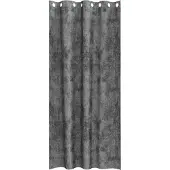 vidaXL Rideaux en velours avec tringles 2 pièces Gris 245 x 140 cm Velours