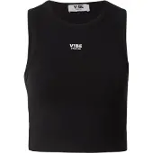 V!BE STUD!OS Haut noir / blanc