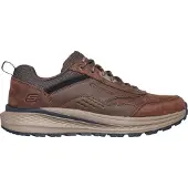 SKECHERS Relaxed Fit: Slade - Peralto Veterschoenen Laag - Donkerbruin - Maat 43
