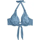 Next Hauts de bikini bleu fumé