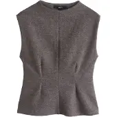 Next Haut gris chiné