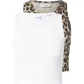 JJXX Haut 'JXFALLON' noisette / noir / blanc