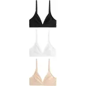 Next Soutien-gorge beige clair / noir / blanc