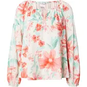 Zabaione Chemisier 'Be44lina' menthe / rouge / rouge pastel / blanc cassé