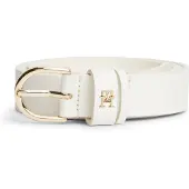 Tommy Hilfiger Ceinture 'TH Monogram' blanc