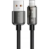 Mcdodo Câble Prismatique, Rapide, Robuste, Pour Iphone, 12W, 1,2M, Noir