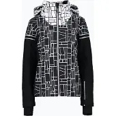 CMP Fix Hood 31w0076 Jacket Noir 2XS Femme