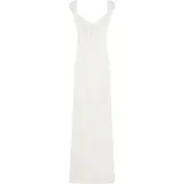 Bershka Robe d’été blanc cassé