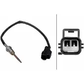 Hella Capteur de température des gaz d'échappement à visser, 2 broches, , pour notamment le FORD TRANSIT