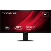 Viewsonic Moniteur LED 34" VG3419C, UWQHD, DOCKING, Type-C, Display Port, HDMI, KVM, Vesa, Noir