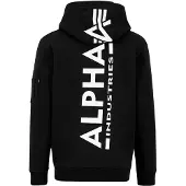 Alpha industries Sweat-shirt 'Backprint' noir