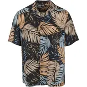 Urban Classics Chemise beige / camel / bleu fumé / noir