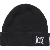 K1x Bonnet noir / blanc
