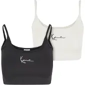 Karl kani Haut 'Essential' noir / blanc cassé