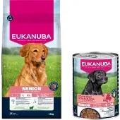 Eukanuba Senior Large à l'agneau & riz pour chien