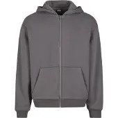 Urban Classics Tb7284 Full Zip Sweatshirt Gris M Homme