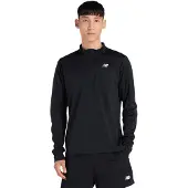 New Balance T-Shirt fonctionnel noir / blanc