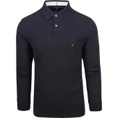Tommy Hilfiger T-Shirt '1985 Regular Long Sleeve' bleu nuit / rouge / blanc