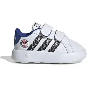 Adidas Chaussure de sport 'Marvel Grand Court Spider-Man' bleu foncé / rouge foncé / noir / blanc