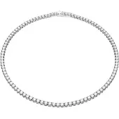 Swarovski Chaîne 'Matrix' argent / transparent