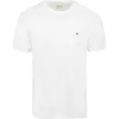 Gant T-shirt Shield Logo Blanc taille 4XL