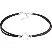 Elli Chaîne 'Sterne' noir / argent