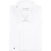 Suitable Chemise de smoking plissée Blanche Blanc taille 37