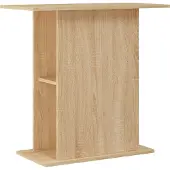 vidaXL Aquarium Standard 75x36x72.5 cm verarbeiteter Holz Sonoma -Eiche