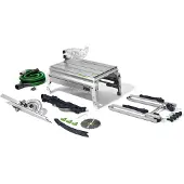 Festool CS 50 EBG PRECISIO Scie à table 1200W 190 mm ( 574765 ) + lame de scie W + accessoires