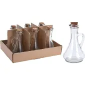 Excellent houseware Flacon d'huile cristallin (Huile pour le corps, 300 ml)