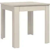 Finori Table à manger Oslo 81A velours 80x76,5x80 cm