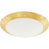 Eglo Plafonnier LED Montenovo blanc, doré 98023