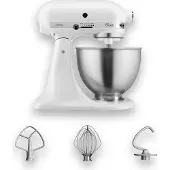 KitchenAid K45SS EWH 250W 4.28L Blanc robot de cuisine