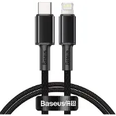 Baseus Kabel Usb-C Do Lightning High Density Braided, 20W, 5A, Pd, 1M (Czarny)